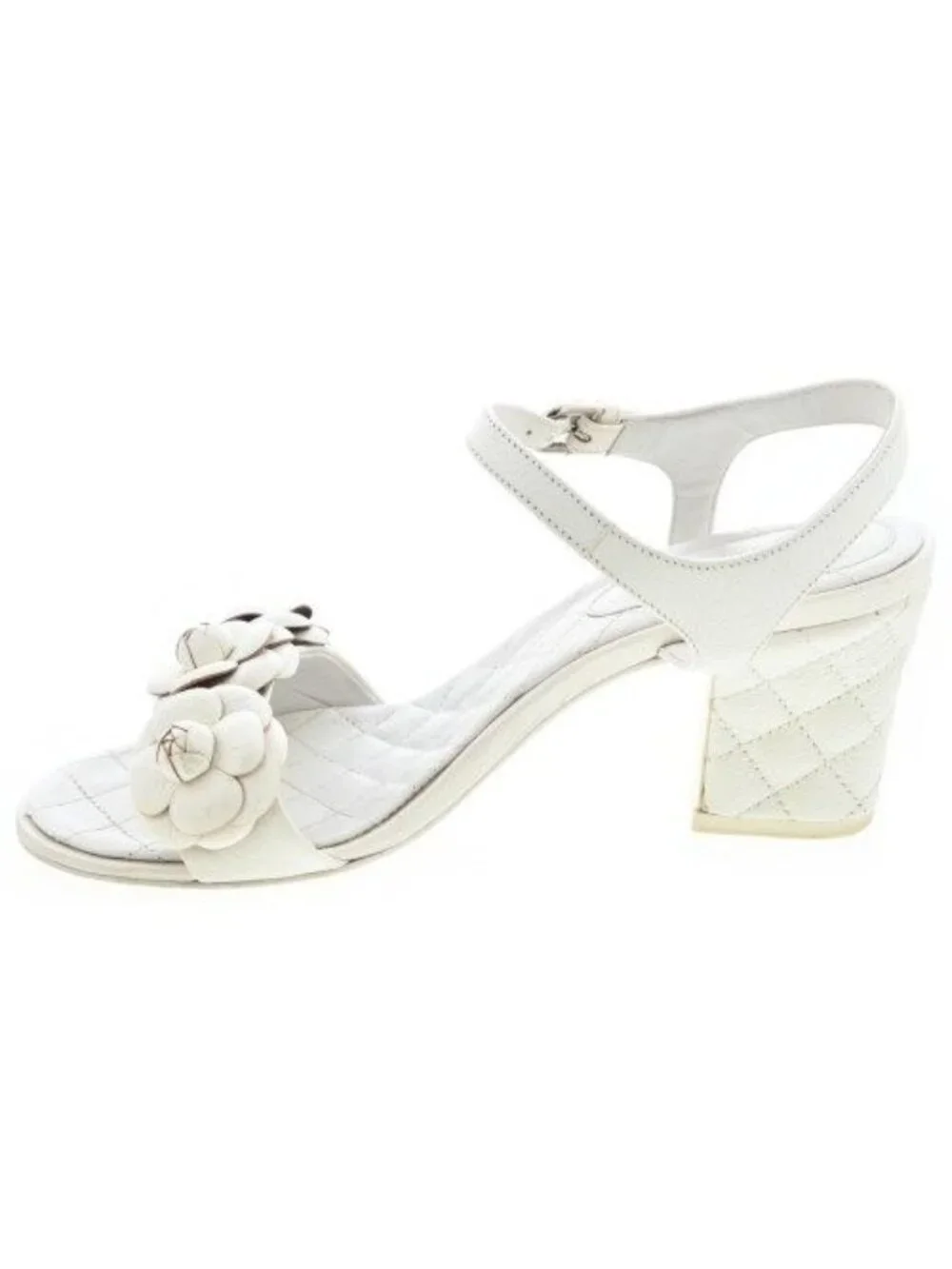 Chanel Sandals White
